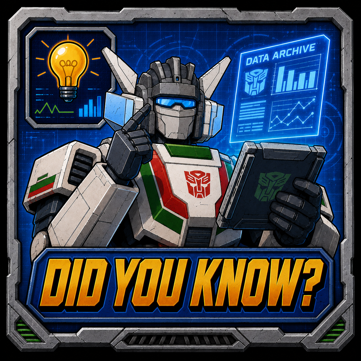 Wheeljack - Did You Know trivia feature