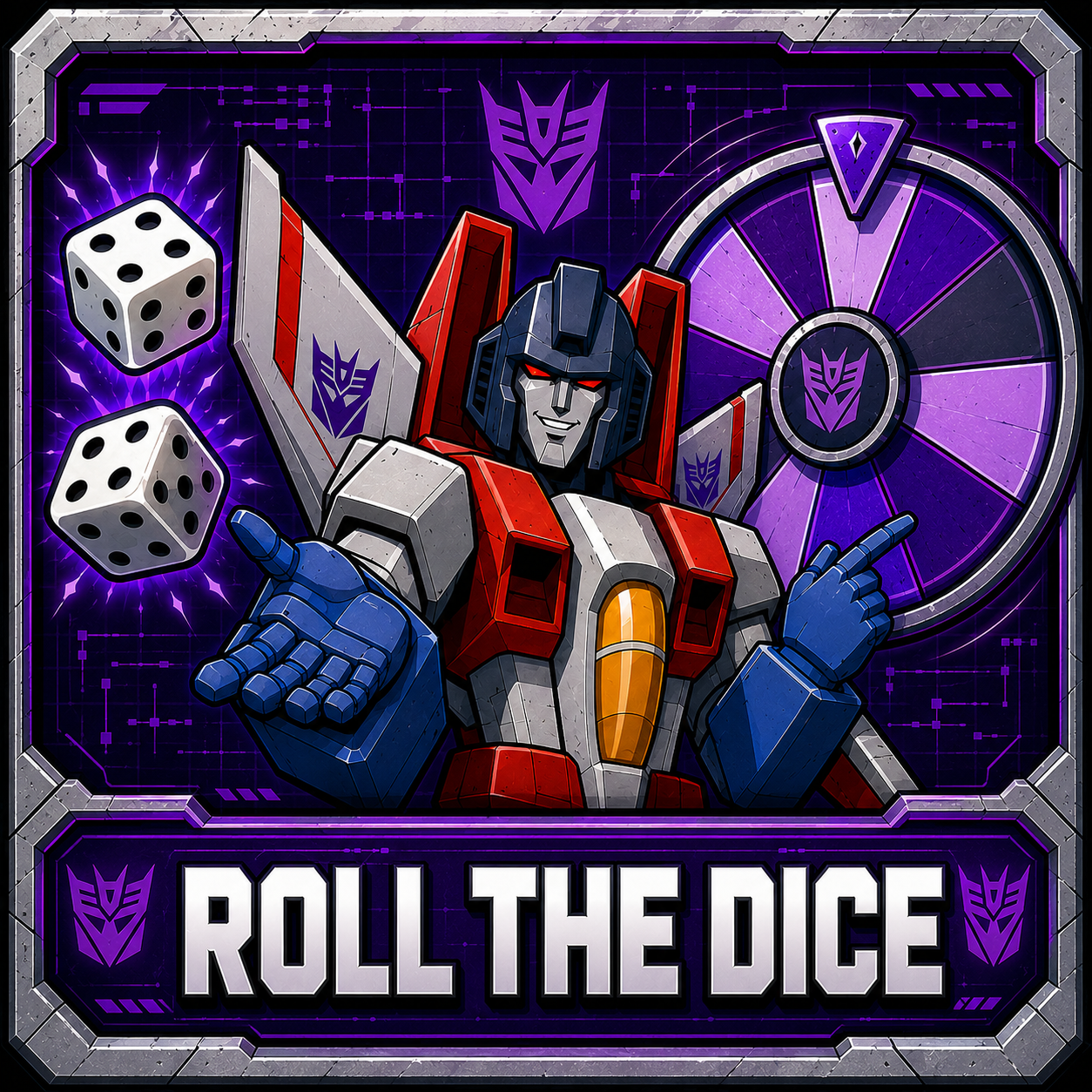 Starscream - Roll The Dice random feature